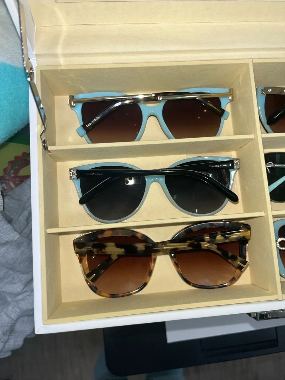 6 pairs EUC Tiffany & Co. Sunglasses